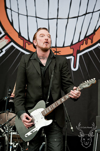Ginger at Download - Copyright Carla Mundy 2012