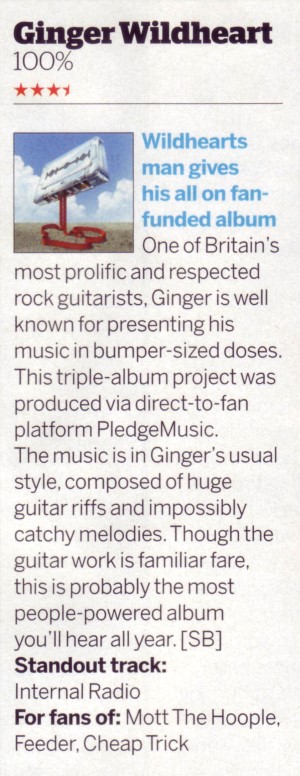 Guitarist magazine review of 100%